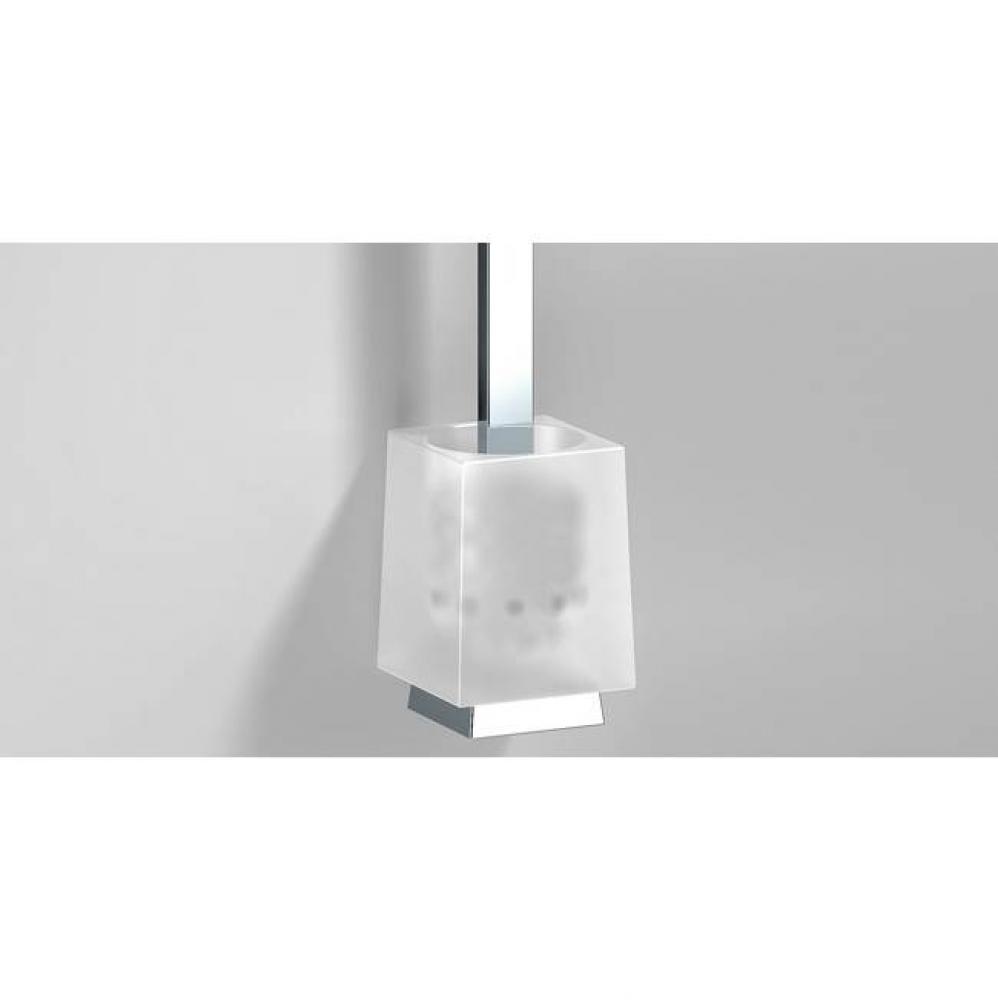 SONIA -S7 WC BRUSH WM GLASS-CHROME(D)