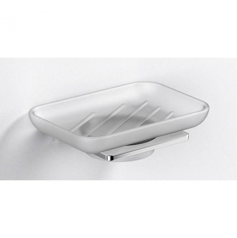 SONIA -S-CUBE SOAP DISH BLACK