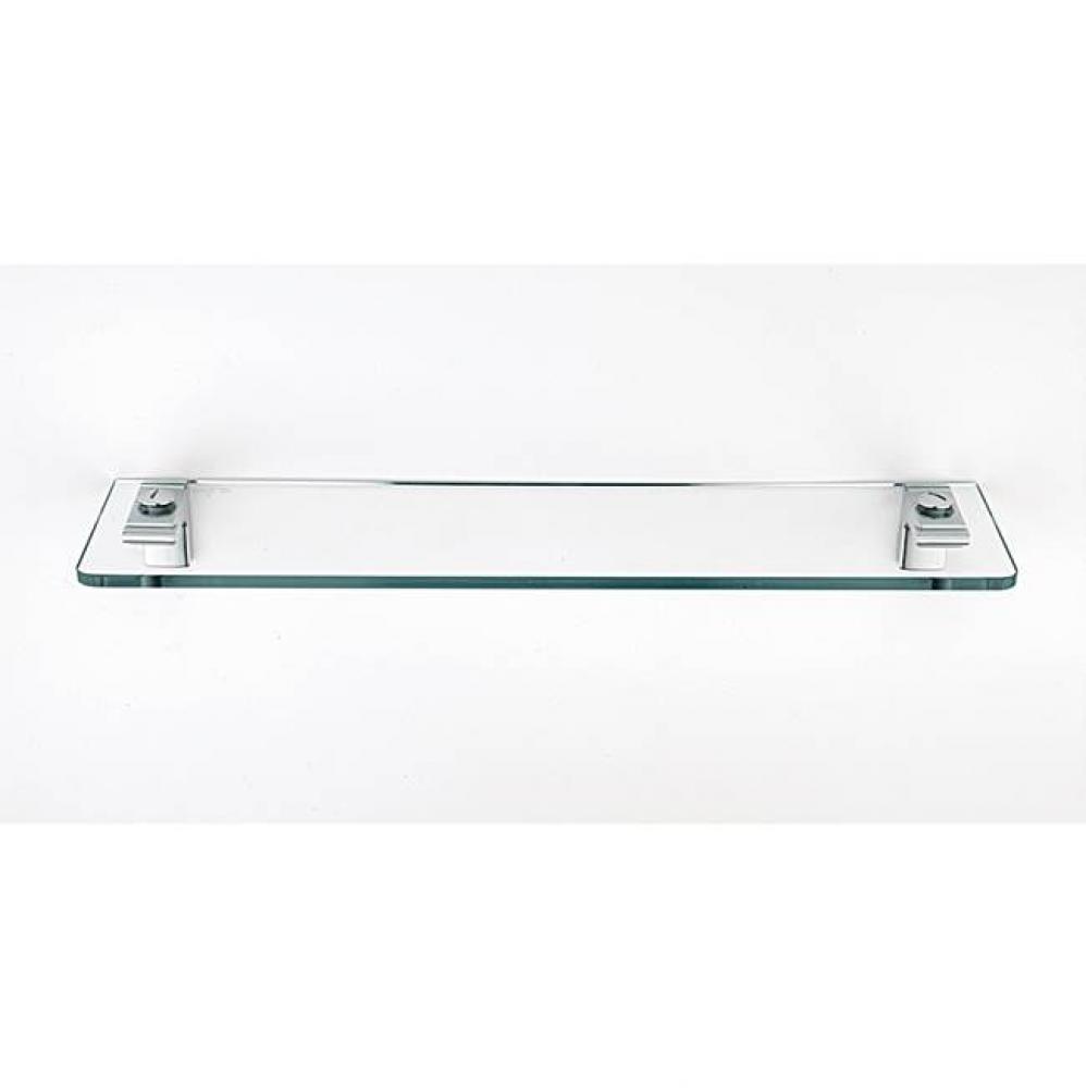 SONIA -ELETECH SHELF 20''(50cm) GLASS-CHROME(D)
