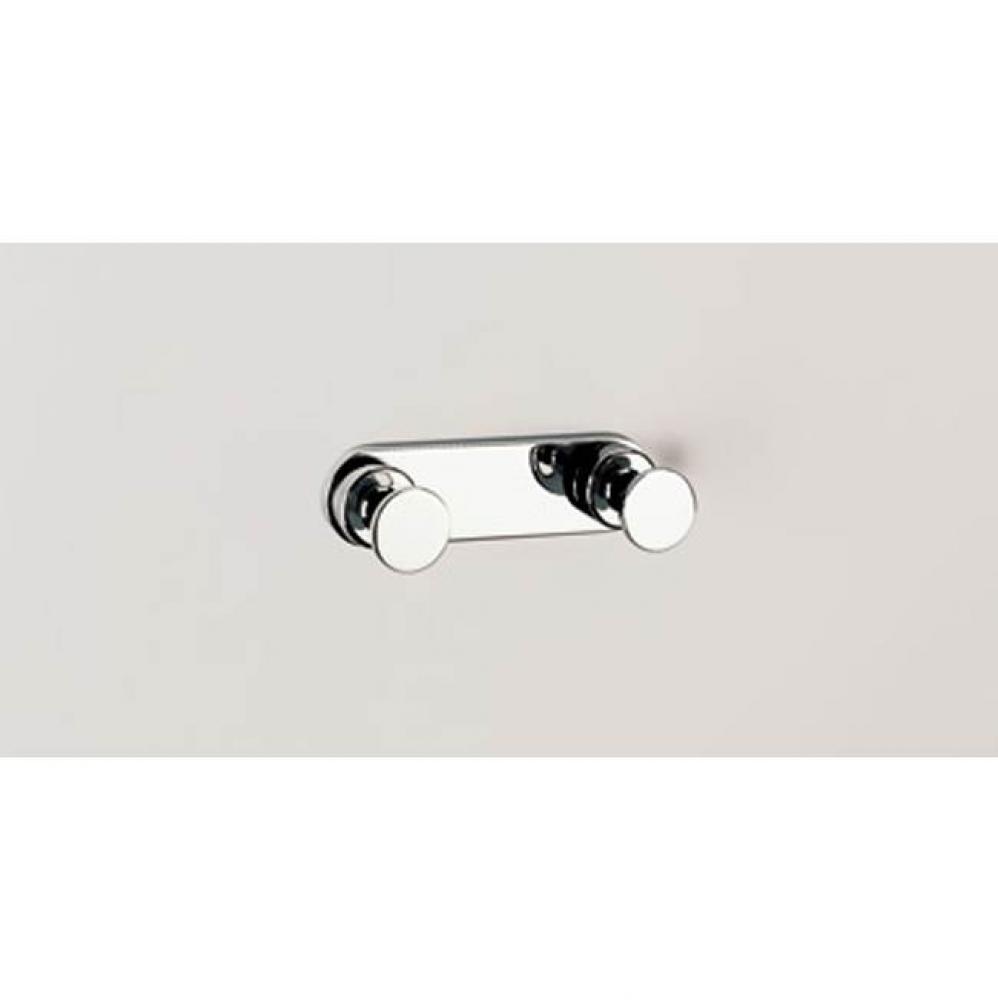 SONIA -TECNO-PROJECT DOUBLE HOOK Ø25 CHROME (D)