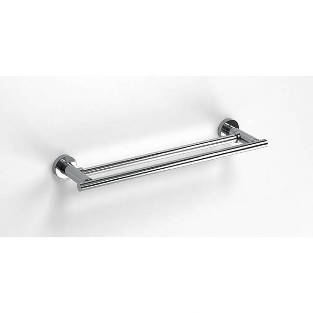 SONIA -TECNO-PROJECT DOUBLE TOWEL BAR 900MM CHROME (D)