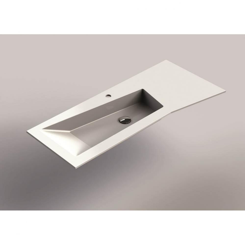 SONIA -FRACTAL BASIN RX1 1Ø 43'' (110cm)  SOLID SURFACE (MATTE)(D)