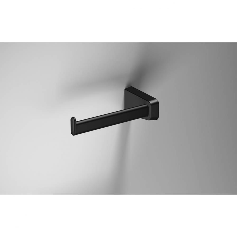 SONIA -S6 TOILET ROLL HOLDER LEFT BLACK (D)