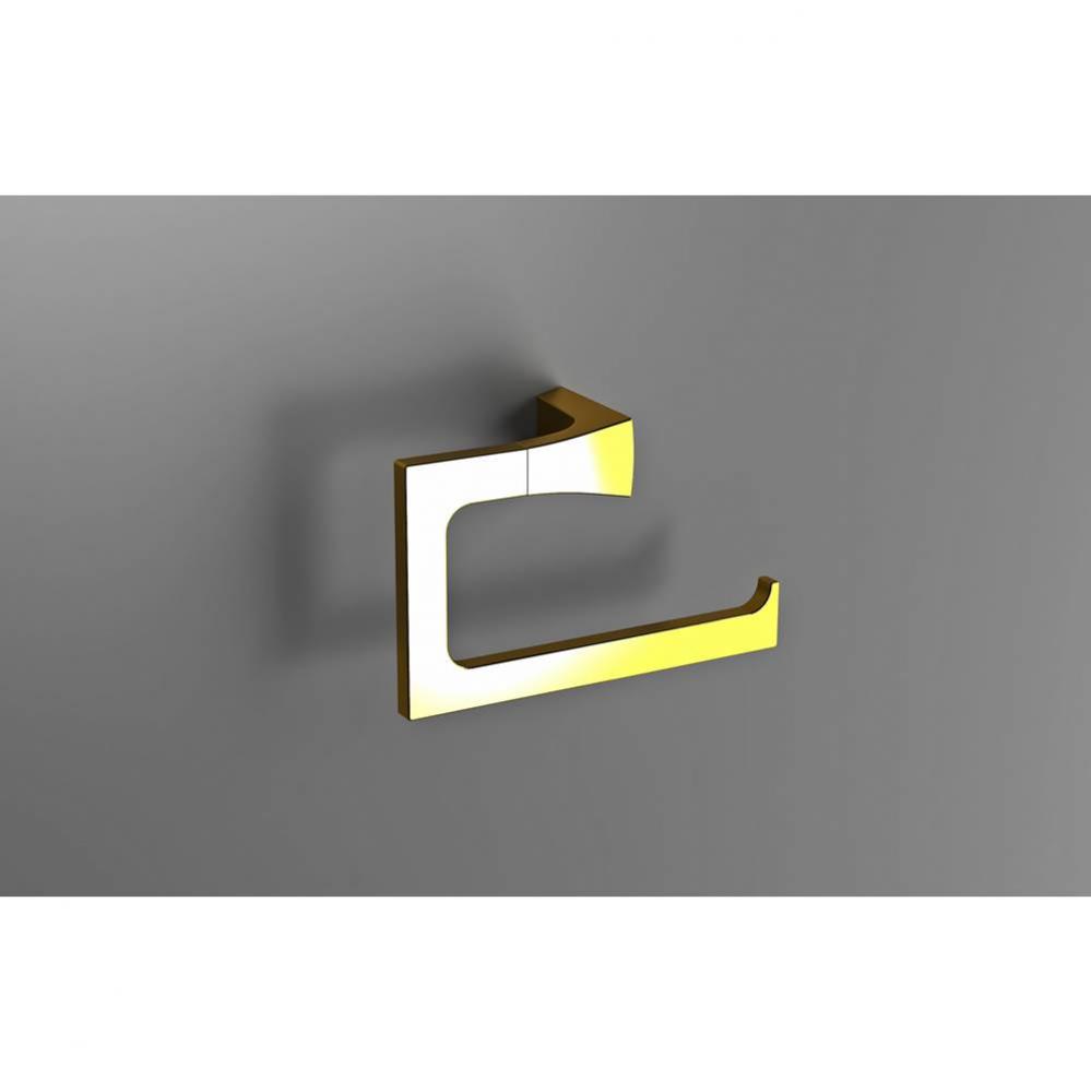 SONIA -S7 OPEN TOWEL RING GOLD (D)