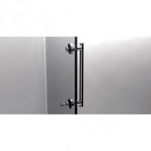 Sonia 152940 - SONIA -TECNO PROJECT SHOWER DOOR BAR300MM+HOOK CHROME (D)