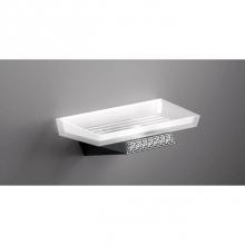 Sonia 165025 - SONIA -S8SWK VANITY TRAY WM GLASS-GOLD(D)