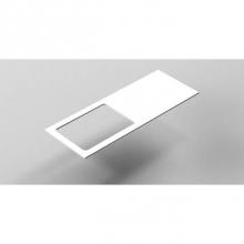 Sonia 167784 - SONIA -MX6 COUNTERTOP 48''(120cm) OFFSET Lt/Rt M-SOLID (Matte) (D)