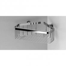 Sonia 145003 - SONIA -WIRE BASKET CORNER CORNER LARGE CHROME(D)