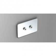 Sonia 161638 - SONIA-BACKPLATE (S-CUBE, S2, S1, ELETECH, NAKAR)-CHROME (D)