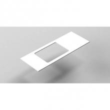 Sonia 167814 - SONIA -MX6 COUNTERTOP 48''(120cm) OFFCENTER Lt/Rt M-MARMO (Gloss) (D)