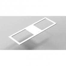 Sonia 167913 - SONIA -MX6 COUNTERTOP 56''(140cm) DOUBLE M-MARMO (Gloss) (D)