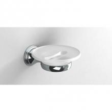 Sonia 107544 - SONIA -GENOA VANITY TRAY WM GLASS-CHROME(D)