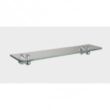 Sonia 164172 - SONIA -GENOA SHELF 20''(50cm) GLASS-CHROME(D)