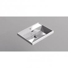 Sonia 161195 - SONIA -MX1 BASIN 600 MM (24'') 1Ø MINERAL MARMO GLOSS