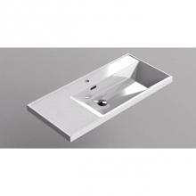 Sonia 161188 - SONIA -MX1 BASIN 1000 MM (40'') 1Ø MINERAL MARMO GLOSS