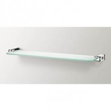 Sonia 118922 - SONIA -NAKAR SHELF 24''(60cm) GLASS-CHROME(D)
