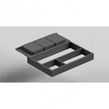 Sonia 168033 - SONIA -PLAY 2020 ORGANIZER DIVIDER & CONTAINERS GRAPHITE