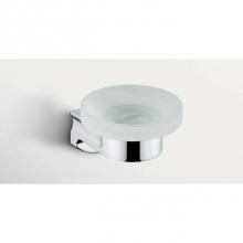 Sonia 122127 - SONIA -S1 VANITY TRAY WM GLASS-CHROME(D)