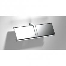 Sonia 154371 - SONIA -S3 TP ROLL HOLDER W/LID DOUBLE CHROME(D)