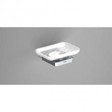 Sonia 161003 - SONIA -S6 VANITY TRAY WM GLASS-CHROME(D)