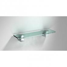 Sonia 131617 - SONIA -S7 SHELF 20''(50cm) GLASS-CHROME(D)