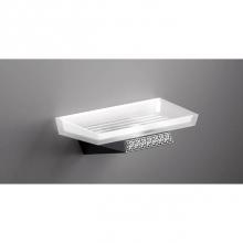 Sonia 161928 - SONIA -S8SWK VANITY TRAY WM GLASS-CHROME(D)