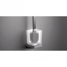 Sonia 161966 - SONIA -S8SWK WC BRUSH SET GLASS-CHROME(D)