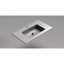 Sonia 161423 - SONIA -SX7 CERAMIC BASIN 800 MM (32'') 1Ø WHITE CERAMIC