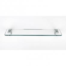 Sonia 113590 - SONIA -ELETECH SHELF 20''(50cm) GLASS-CHROME(D)