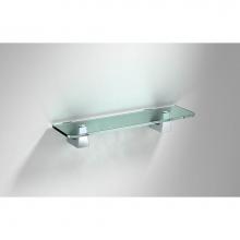 Sonia 138340 - SONIA -S7 SHELF 20''(50cm) GLASS-GOLD(D)