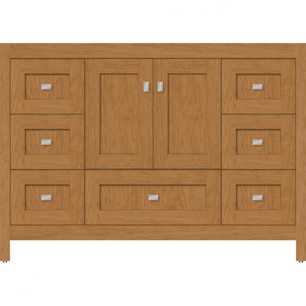 48 X 21 X 34.5 Alki Essence Vanity Shaker Nat Cherry Sb