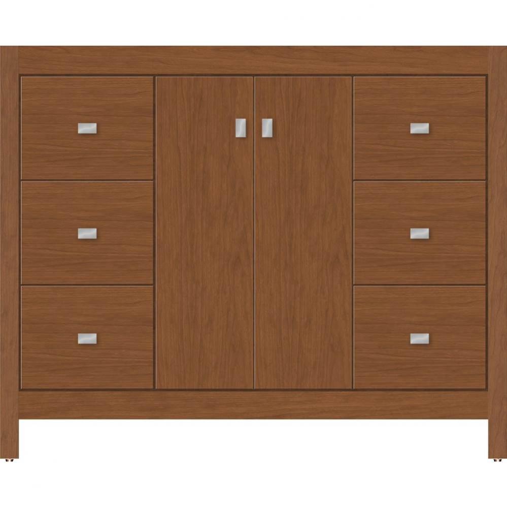 42 X 18.5 X 34.5 Alki View Vanity Slab Cinn Cherry Sb