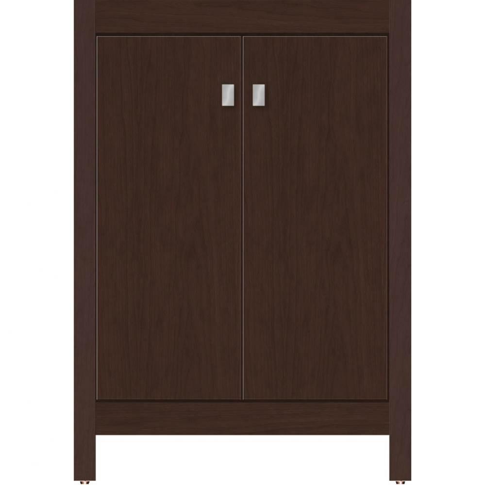24 X 18.5 X 34.5 Alki View Vanity Slab Choc Cherry Std