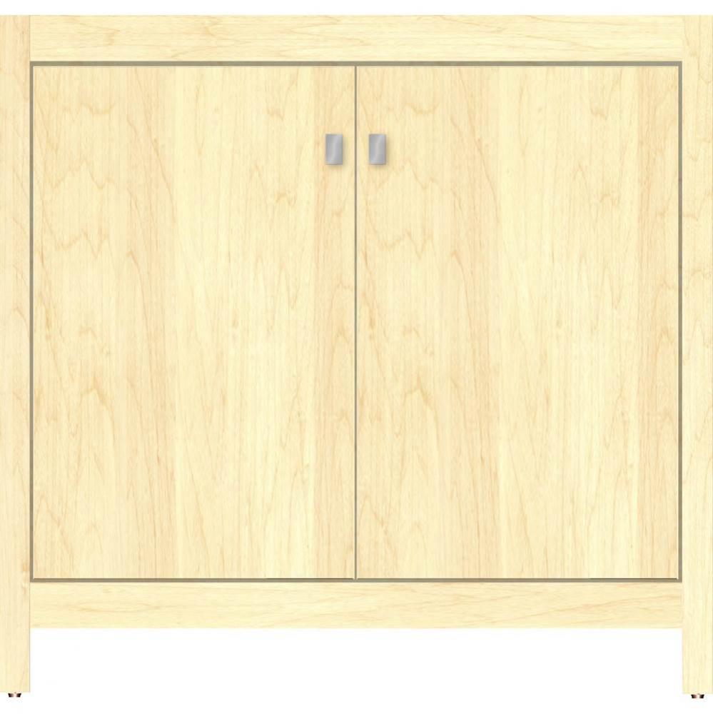 36 X 18.5 X 34.5 Alki View Vanity Slab Nat Maple Std