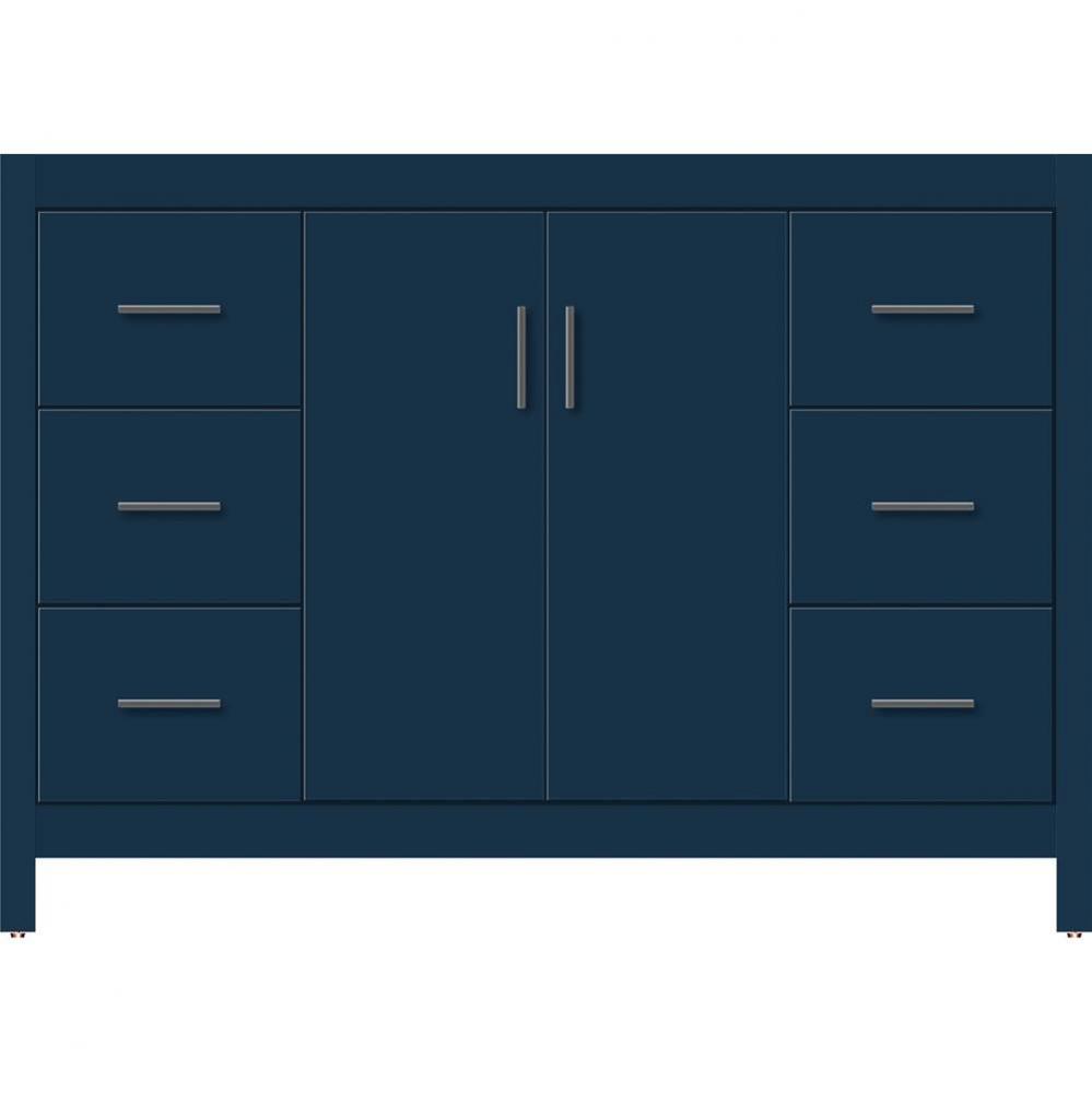 48 X 21 X 34.5 Alki View Vanity Slab Lapis Night Sb