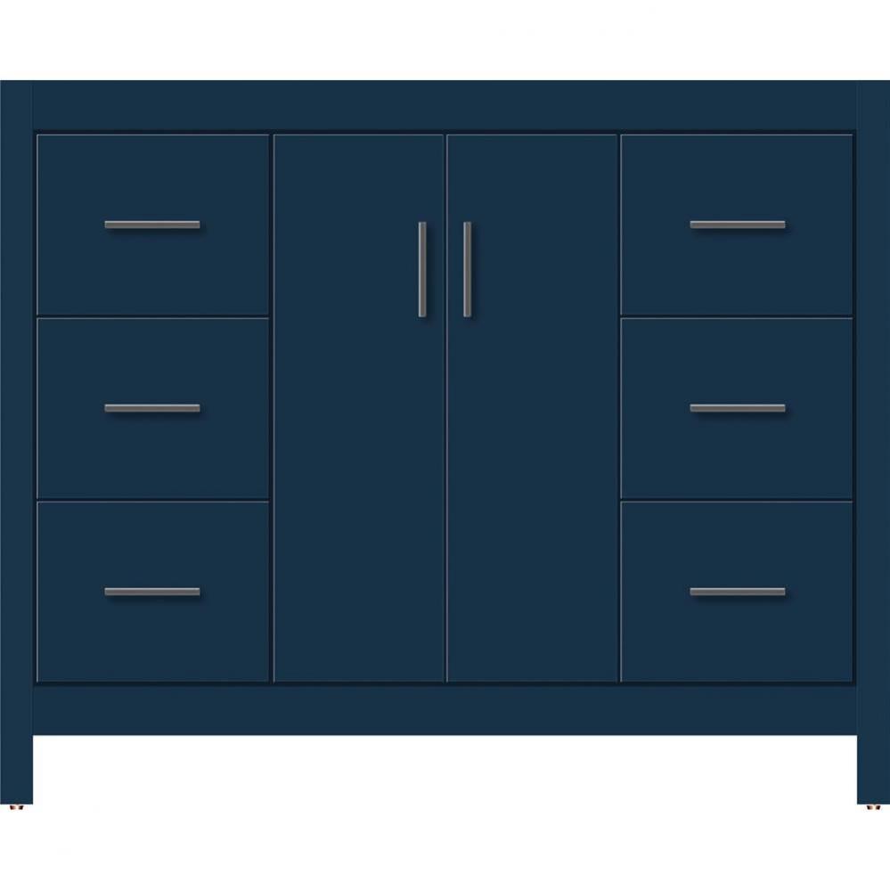 42 X 21 X 34.5 Alki View Vanity Slab Lapis Night Sb