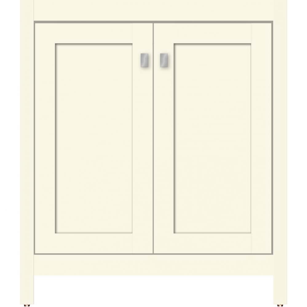 30 X 18.5 X 34.5 Alki View Vanity Shaker Sat Biscuit Std