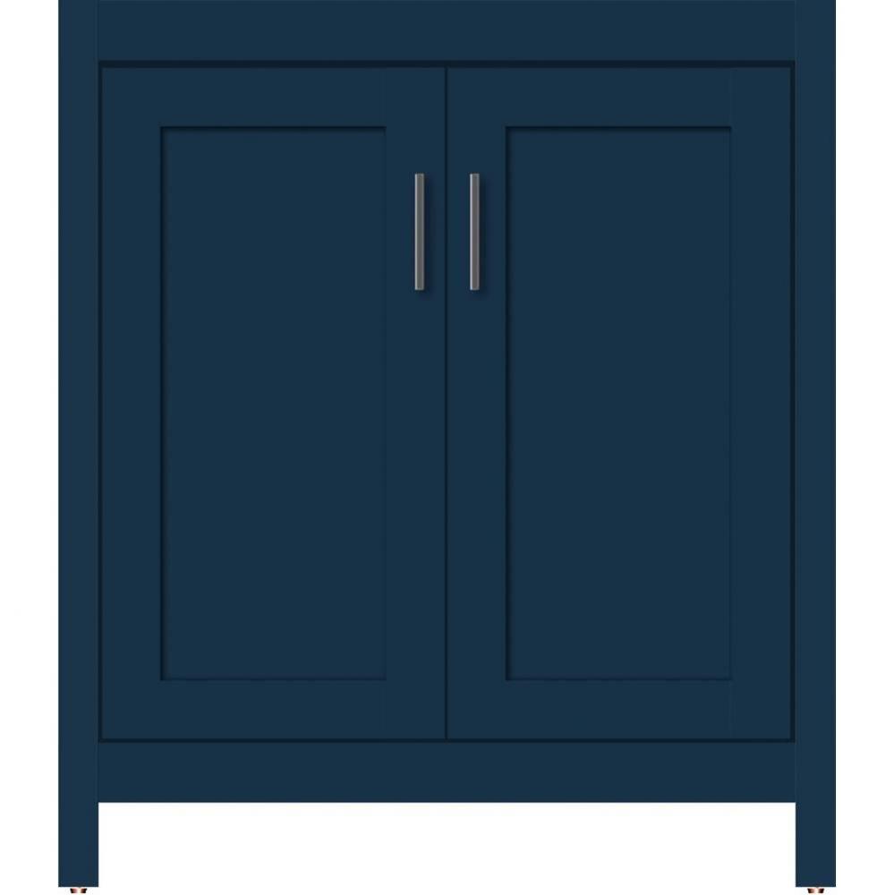 30 X 21 X 34.5 Alki View Vanity Shaker Lapis Night Std