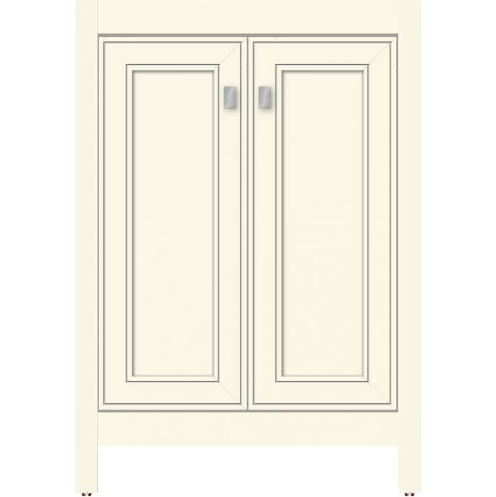 24 X 21 X 34.5 Alki View Vanity Deco Miter Sat Biscuit Std