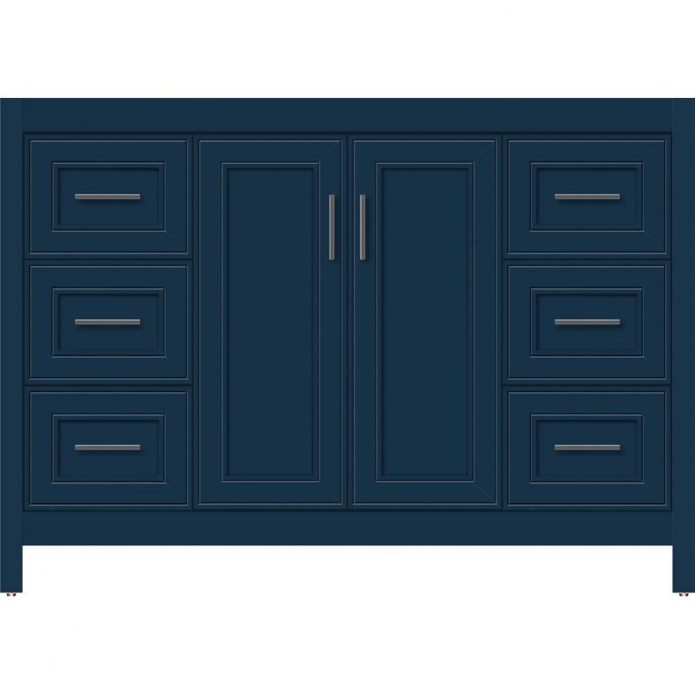 48 X 21 X 34.5 Alki View Vanity Deco Miter Lapis Night Sb
