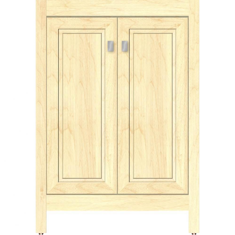 24 X 21 X 34.5 Alki View Vanity Ogee Miter Nat Maple Std