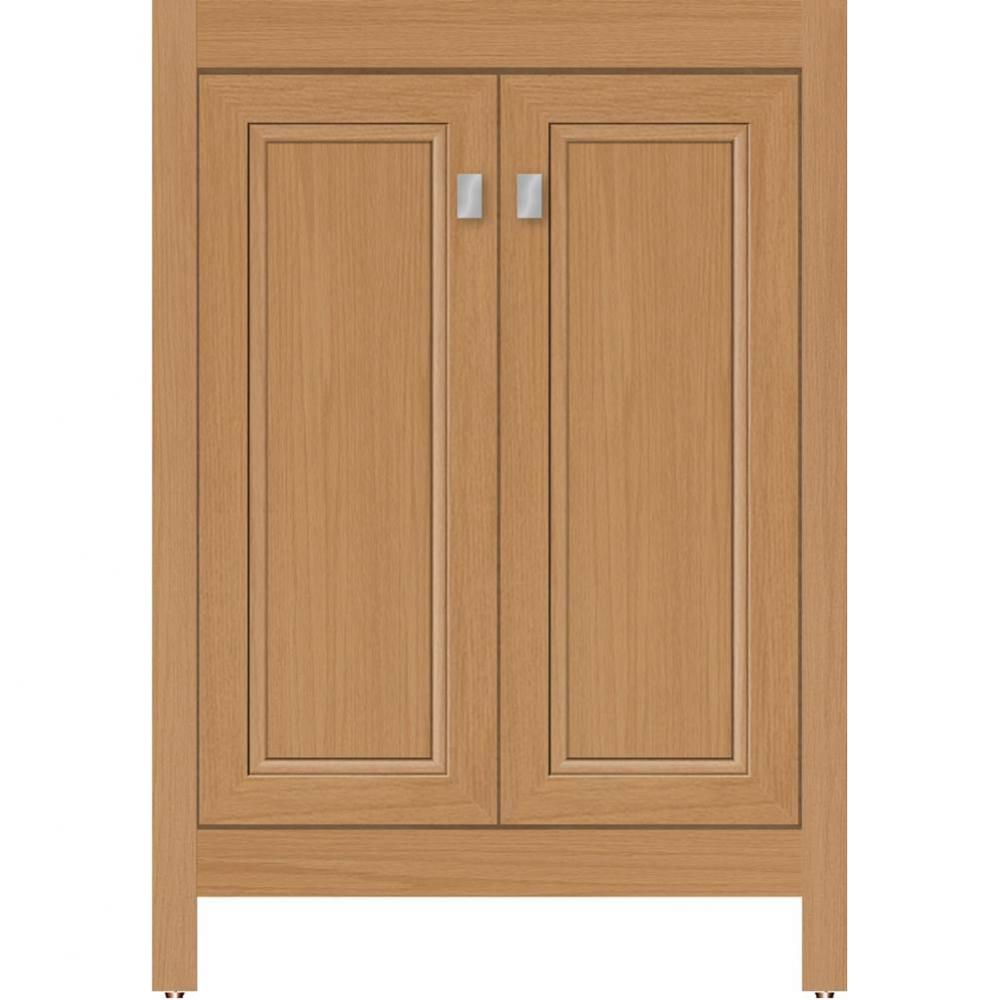 24 X 21 X 34.5 Alki View Vanity Ogee Miter Nat Oak Std
