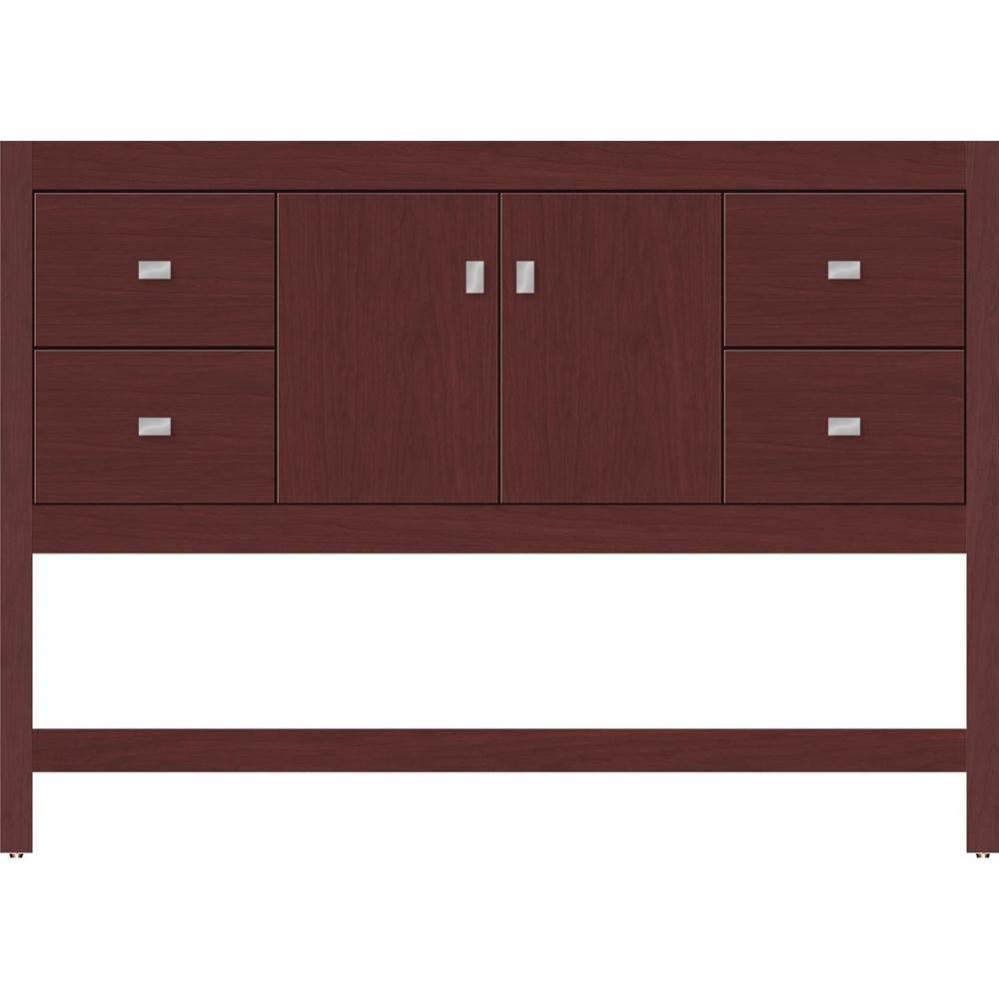 48 X 21 X 34.5 Alki Spa Vanity Slab Dk Cherry Sb