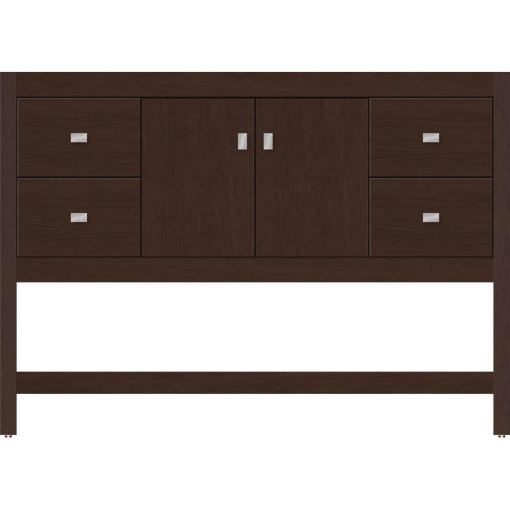 48 X 21 X 34.5 Alki Spa Vanity Slab Choc Cherry Sb