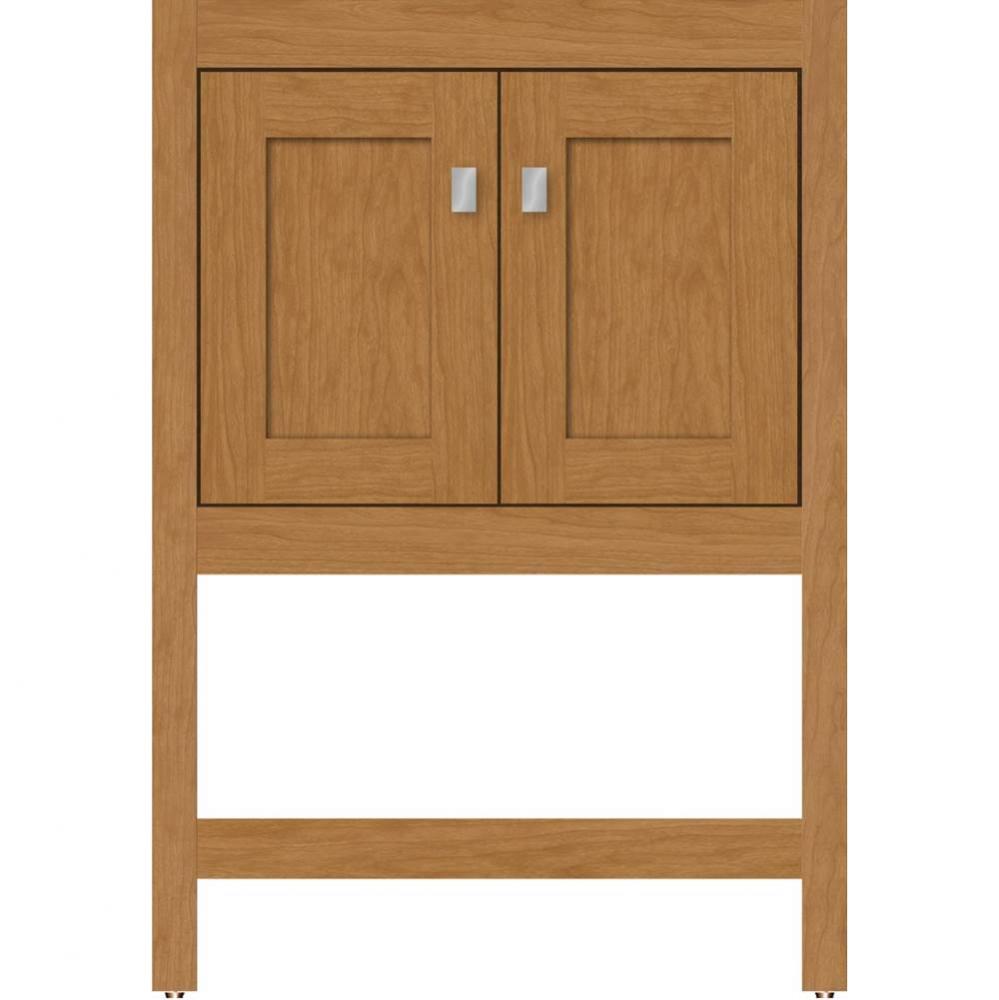 24 X 18.5 X 34.5 Alki Spa Vanity Shaker Nat Cherry Std