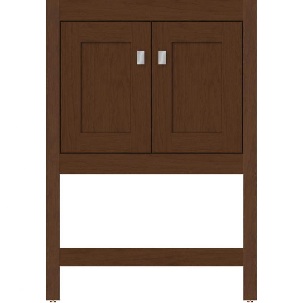 24 X 21 X 34.5 Alki Spa Vanity Shaker Pecan Cherry Std