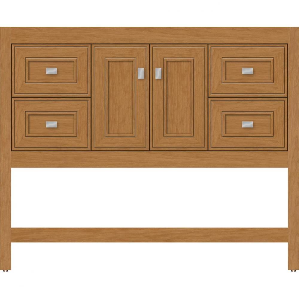 42 X 21 X 34.5 Alki Spa Vanity Deco Miter Nat Cherry Sb