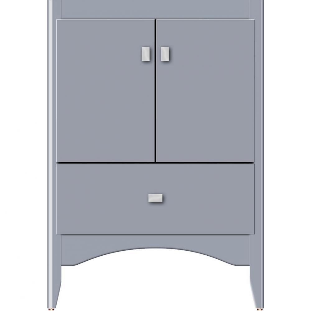 24 X 18 X 34.5 Wallingford Vanity Slab Sat Silver Std