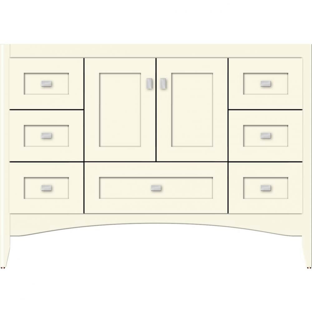 48 X 18 X 34.5 Wallingford Vanity Shaker Sat Biscuit Sb