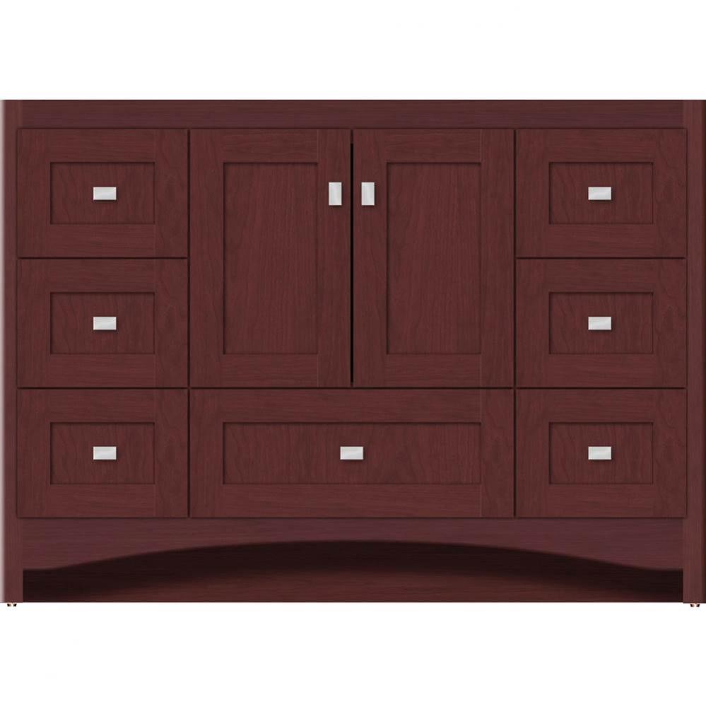 48 X 21 X 34.5 Ravenna Vanity Shaker Dk Cherry Sb